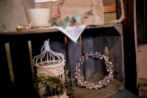 couronne en bois