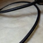 Câble noir détail