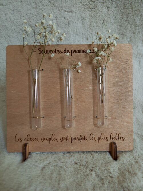 vase 3 tubes non personnalisé