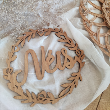 Couronne prénom teinté