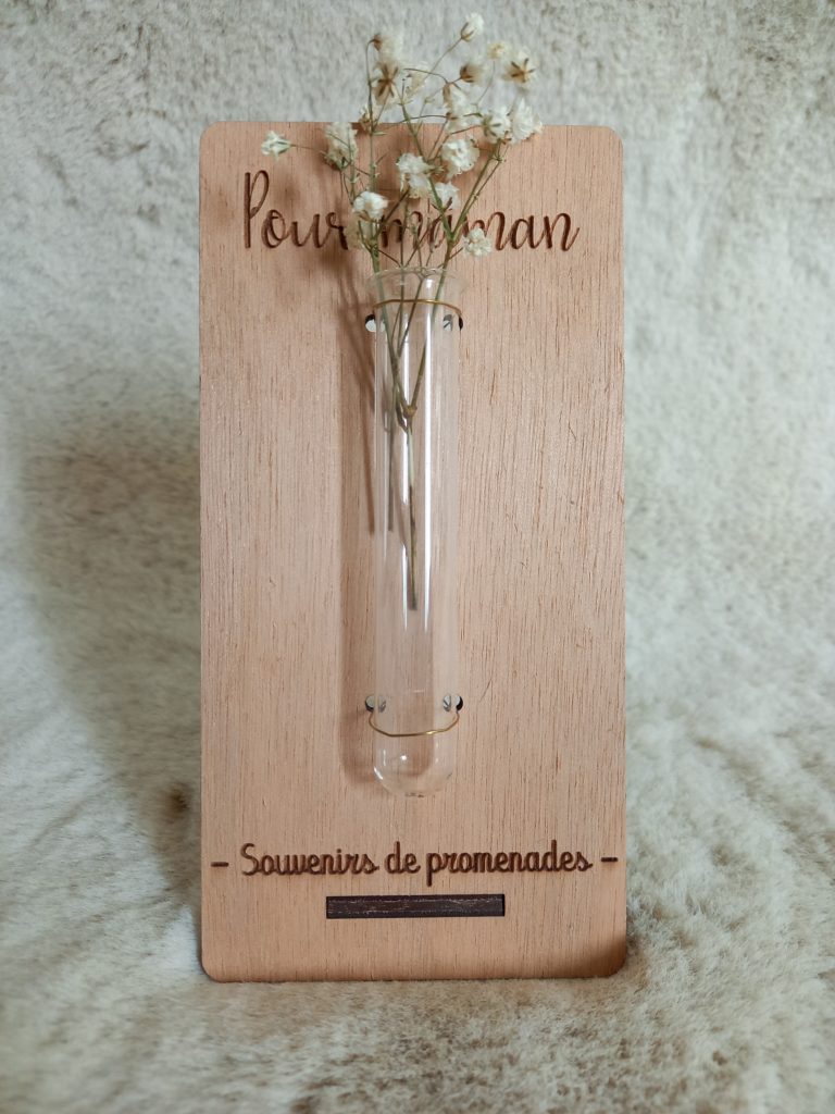 Vase fête des mères “Souvenir de promenade” L'Atelier d'Elcy