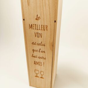 coffret bouteille de vin 9