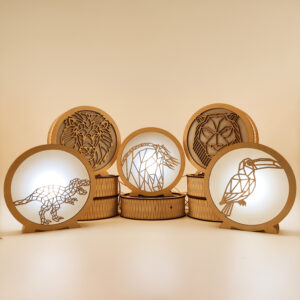 Photo produit lampe polygone