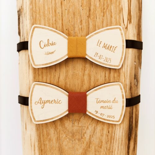 noeud papillon personnalisé