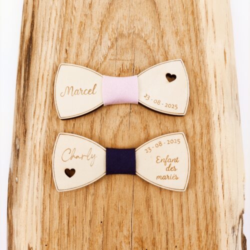 noeud papillon personnalisé enfant