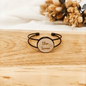 bracelet jonc personnalisé