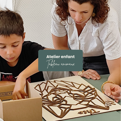 atelier tableau animal
