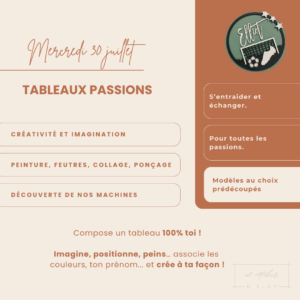 Ateliers enfants passion 2