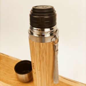 thermos en bois