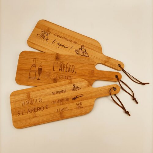 Photo produit planche apéro bambou