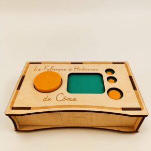 Boîtier Lunii personnalisé en bois