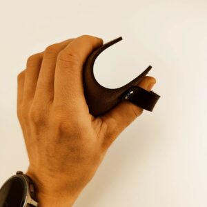 Gant à huître en cuir