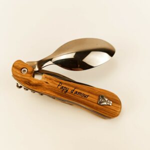 Couverts multifonctions pliants personnalisés