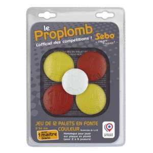 eu de palets vendéens en fonte, palet vendéen compétition, palets fonte plaque en plomb, palets vendéens couleurs, palet vendéen officiel