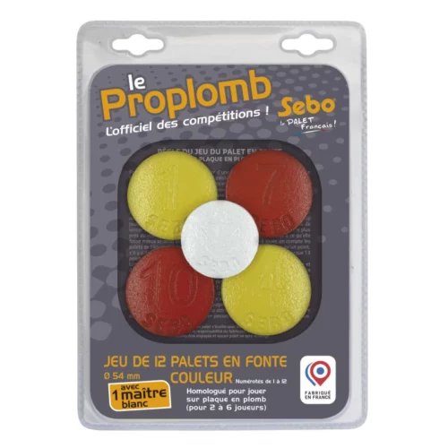 eu de palets vendéens en fonte, palet vendéen compétition, palets fonte plaque en plomb, palets vendéens couleurs, palet vendéen officiel