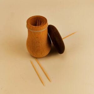 Boîte à cure-dents champignon personnalisée