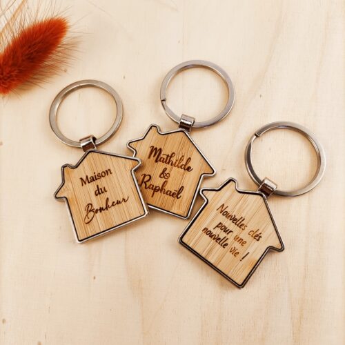 Porte clé maison image produit